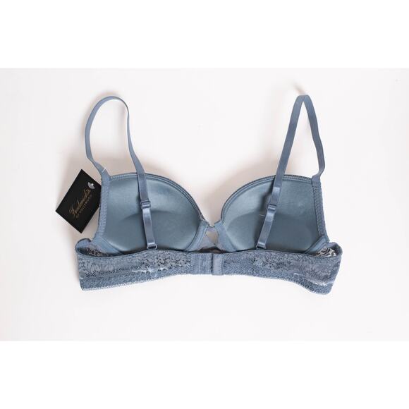 Frederick's of Hollywood Gray Bette Contour Push Up Bra 34B - Picture 2 of 4